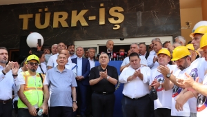 GMİS ÜYELERİ ANKARA'DA 600 BİN KAMU İŞÇİSİNİN SESİ OLDU