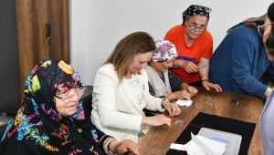 HUZUREVİ SAKİNLERİ HÜNERLERİNİ GÖSTERDİ