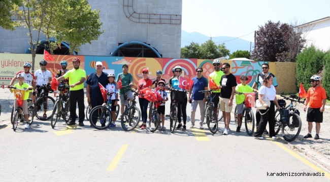 Kartepe’de 15 Temmuz İçin Pedallar Çevrildi
