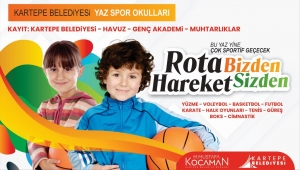 Kartepe yaz spor okulları sezonu açılıyor