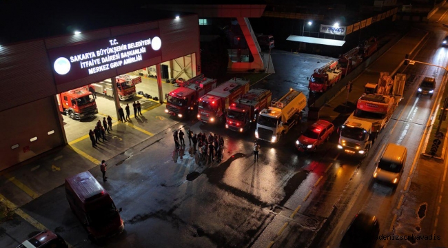 Manisa’daki orman yangınına Sakarya’dan destek