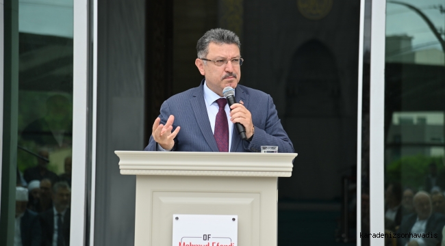OF’TA MAHMUD EFENDİ KÜLLİYESİ AÇILDI