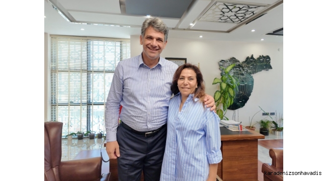 Şef Ayten Saner’den Başkan Kocaman’a Ziyaret
