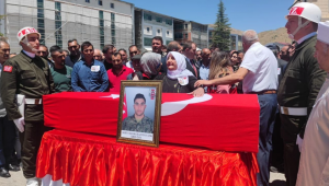 Şehit Celattin Uyanık, Bitlis’te son yolculuğuna uğurlandı