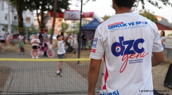 SPOR MAHALLEMDE PROGRAMI BAŞLADI