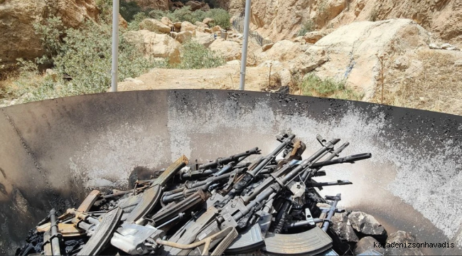 Terörsüz Türkiye sürecinde kritik adım: Terör örgütü PKK silah bıraktı