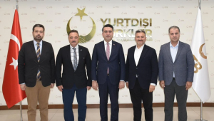 TİMBİR'den YTB Başkanı Abdulhadi Turus'a ziyaret
