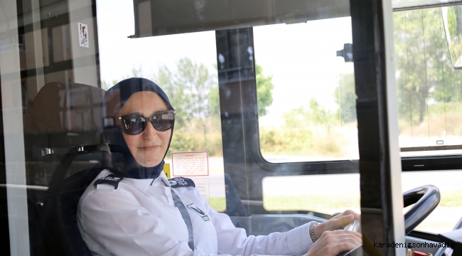 Toplu taşımaya kadın eli Zorlu eğitimden sonra kontağa basıp ‘Biz de varız’ dediler…