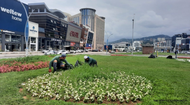 TRABZON BÜYÜKŞEHİR’DEN ŞEHRE ESTETİK DOKUNUŞ