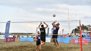 TRABZON’DA PLAJ VOLEYBOLU HEYECANI BAŞLIYOR