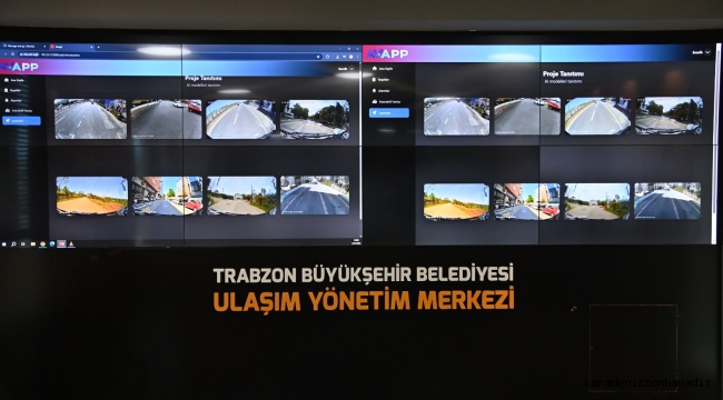TRABZON’DA YAPAY ZEKA DESTEKLİ YOL BAKIM PROJESİ BAŞLADI