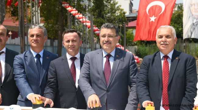 YOMRA VAKFI ANADOLU LİSESİ’NİN YAPIMINA BÜYÜKŞEHİR’DEN DESTEK