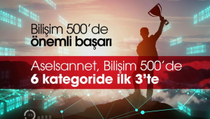 Aselsannet’ten bilişim 500’de önemli başarı