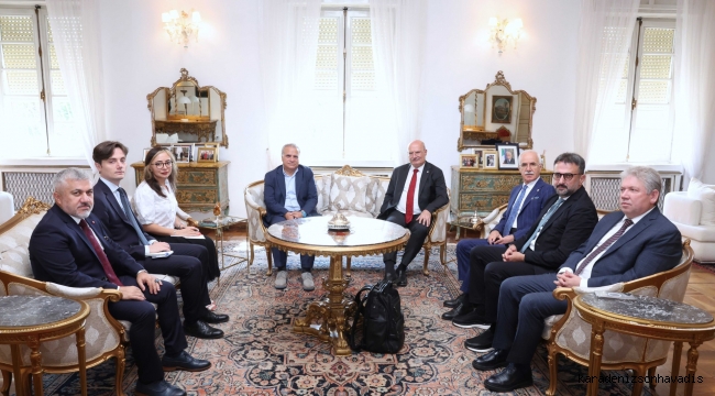 ATO Başkanı Baran'dan İtalya Büyükelçisi'ne Ziyaret