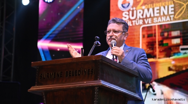 BAŞKAN GENÇ: “SÜRMENE İÇİN BÜYÜK PROJELER BAŞLIYOR”