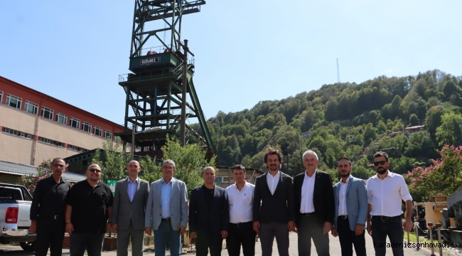CHP GRUPBAŞKANVEKİLİ GÜNAYDIN, TTK ÜZÜLMEZ MÜESSESİNİ ZİYARET ETTİ