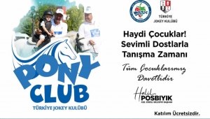 Çocuklar Pony Atlarla Buluşacak..