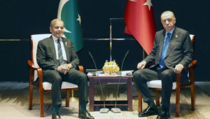 Cumhurbaşkanı Erdoğan'ın Çin'de diplomasi trafiği: Pakistan Başbakanı Şerif ile görüştü