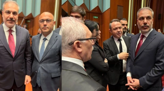 Dışişleri Bakanı Fidan gazetecilere bir araya geldi