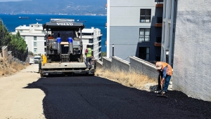 Hisar Mahallesi’nde Asfalt Çalışması