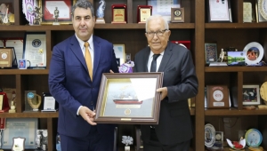Kaymakam Yılmaz, Başkan Posbıyık’ı Ziyaret Etti
