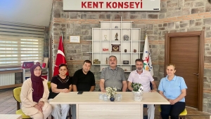 Körfez Kent Konseyi’ne tebrik ziyaretleri sürüyor
