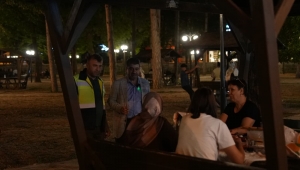 PARKLARDA GECE DENETİMİ SÜRÜYOR