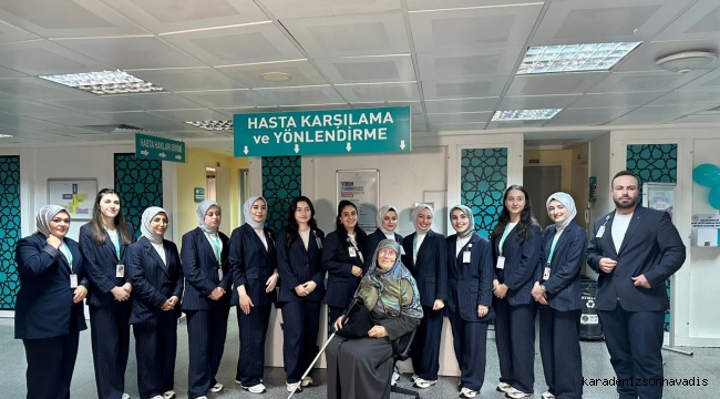 RİZE'DE HASTANELERDE ŞEFKATLİ YAKLAŞIM,HASTA MEMNUNİYETİNİ ARTIRIYOR