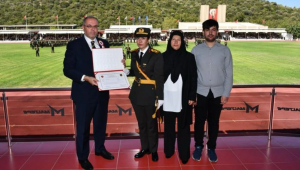 Şehit Ömer Halisdemir’in kızı Elif Nur Halisdemir teğmen oldu