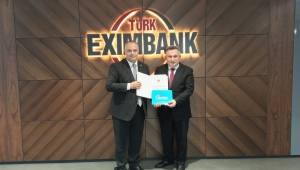 TİMBİR Genel Başkan Yardımcısı Muammer Baloğlu'ndan Türk Eximbank Genel Müdürü Ali Güney'e Ziyaret