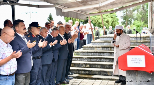 Trabzon'da Kıbrıs Gazisi'ne son görev