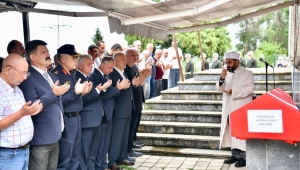 Trabzon'da Kıbrıs Gazisi'ne son görev