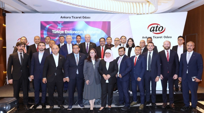 Türkiye-Endonezya İş Forumu ATO Ev Sahipliğinde Yapıldı
