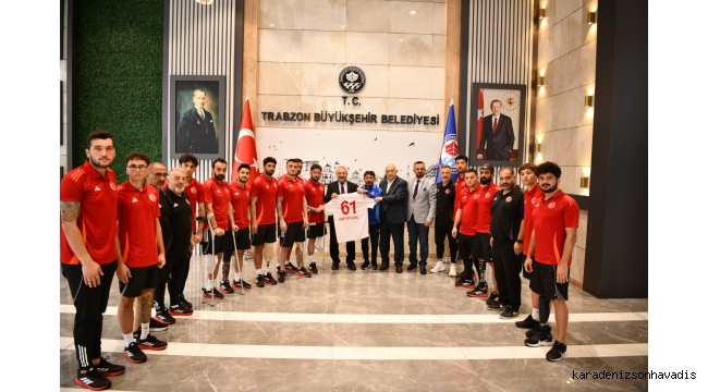 Ampute Milli Futbol Takımı'ndan Büyükşehir'e ziyaret