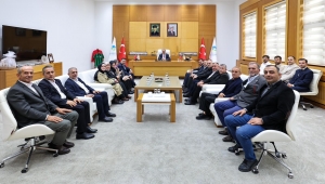 Başkan Alemdar, Söğütlü heyetiyle buluştu