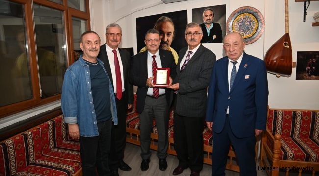 Başkan Genç'ten Volkan Konak Sanat Odası’na ziyaret 