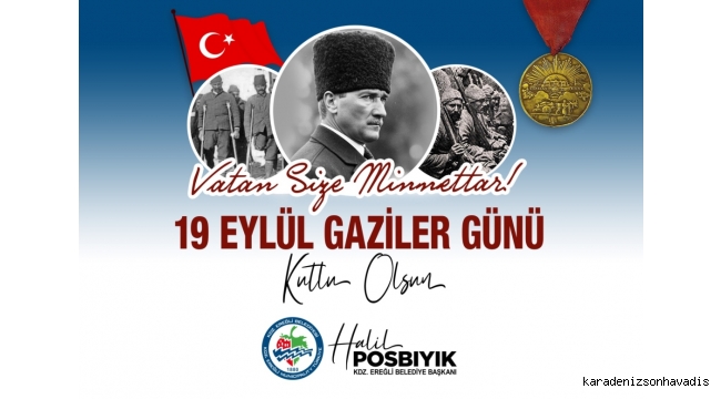 Başkan Posbıyık, Gaziler Günü’nü Kutladı