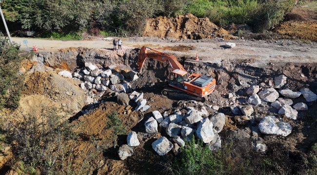 Büyükşehir bu kez Kocaali'de işleme başladı