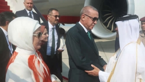 Cumhurbaşkanı Erdoğan Katar'da
