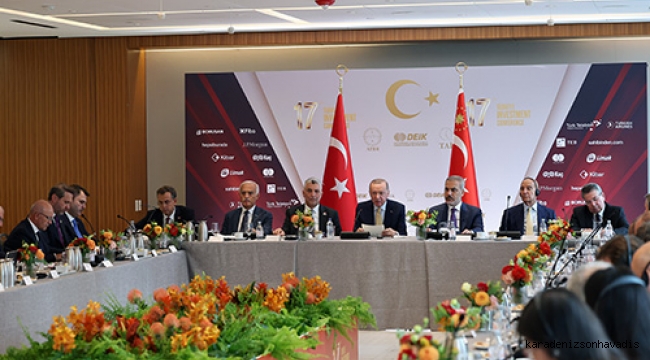 Cumhurbaşkanı Erdoğan, Sektörel Yuvarlak Masa Formatında Türk Yatırım Konferansı’na katıldı