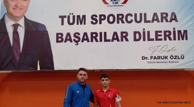 Düzceli sporcular Türkiye adına mindere çıkacak