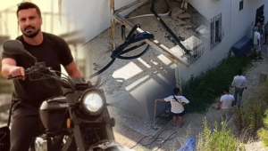 Evde unuttuğu anahtar sonu oldu