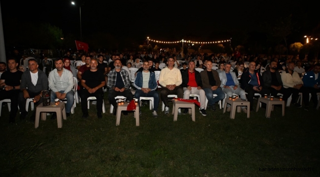Kartepe’de Final Heyecanı Dev Ekranda İzlendi
