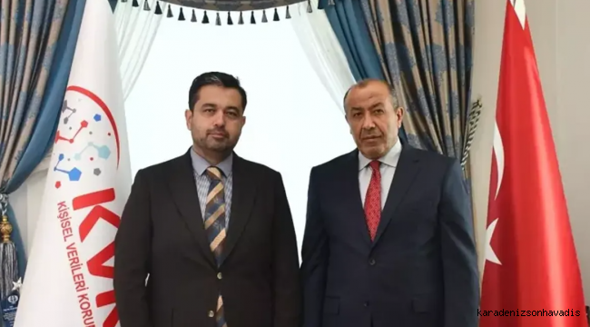 KVKK Başkanı Faruk Bilir, TİMBİR Başkan Vekili Cüneyd Altıparmak’a konuştu