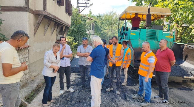 Safranbolu'da Yollar Yenileniyor Kavşaklar Düzenleniyor