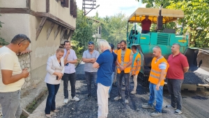Safranbolu'da Yollar Yenileniyor Kavşaklar Düzenleniyor