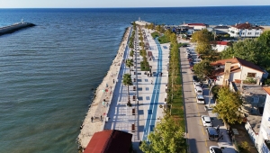 Sakarya’da gün batımının en muhteşem seyir noktasında proje tamam