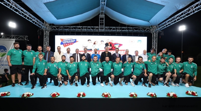 Sakarya'da spor için yeni dönem, büyük destek: 