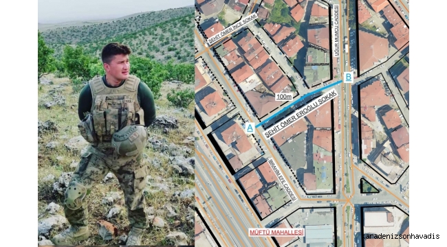 Şehit Ömer Eroğlu’nun İsmi, Kdz. Ereğli’de Sokağa Verildi