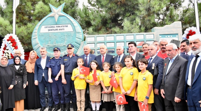 TRABZON ŞEHİTLER ANITI'NA GÖRKEMLİ AÇILIŞ